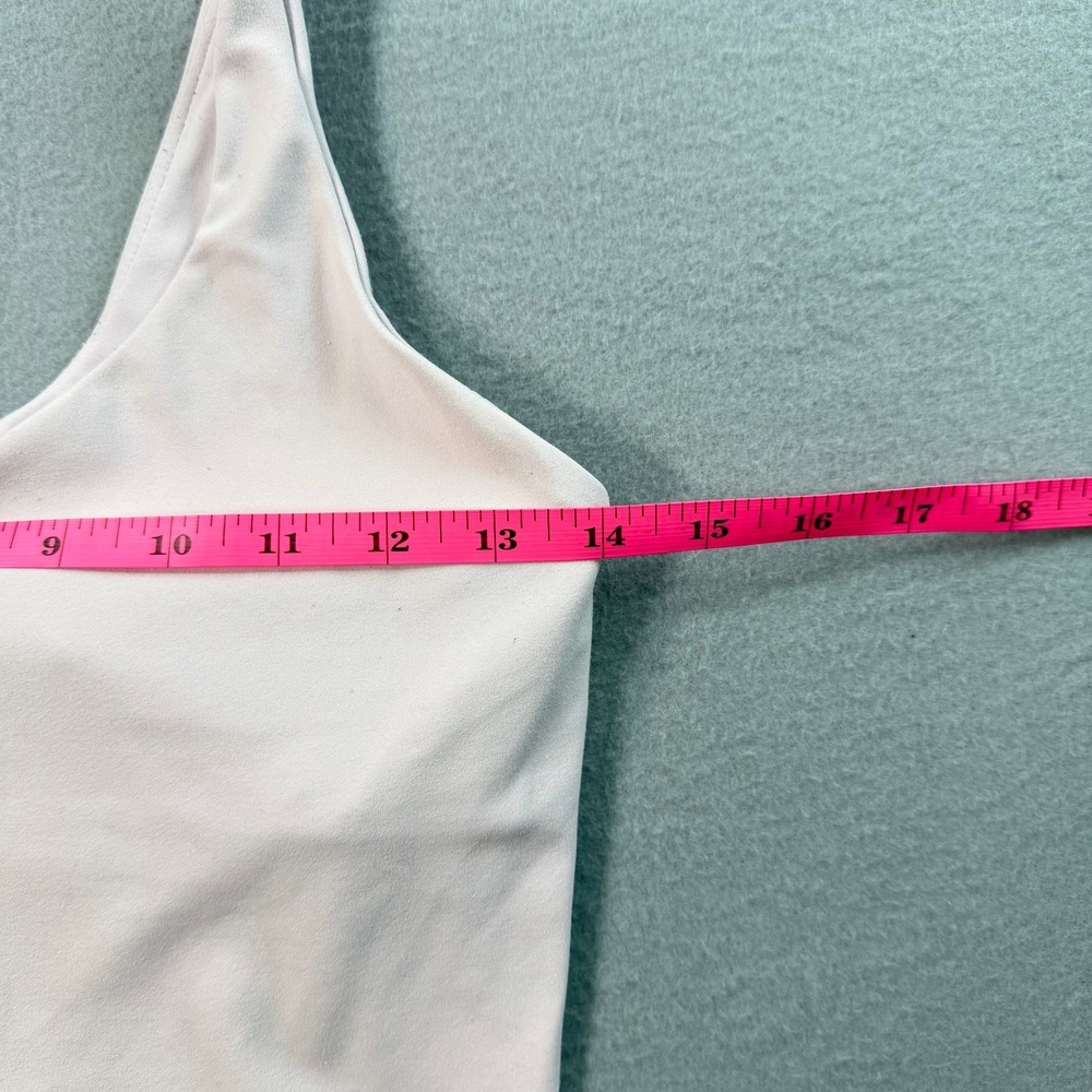 Lululemon Pink Pearl Align Tank Top 8 Cropped V-Neck Balletcore Yoga Sporty - Picture 7 of 7